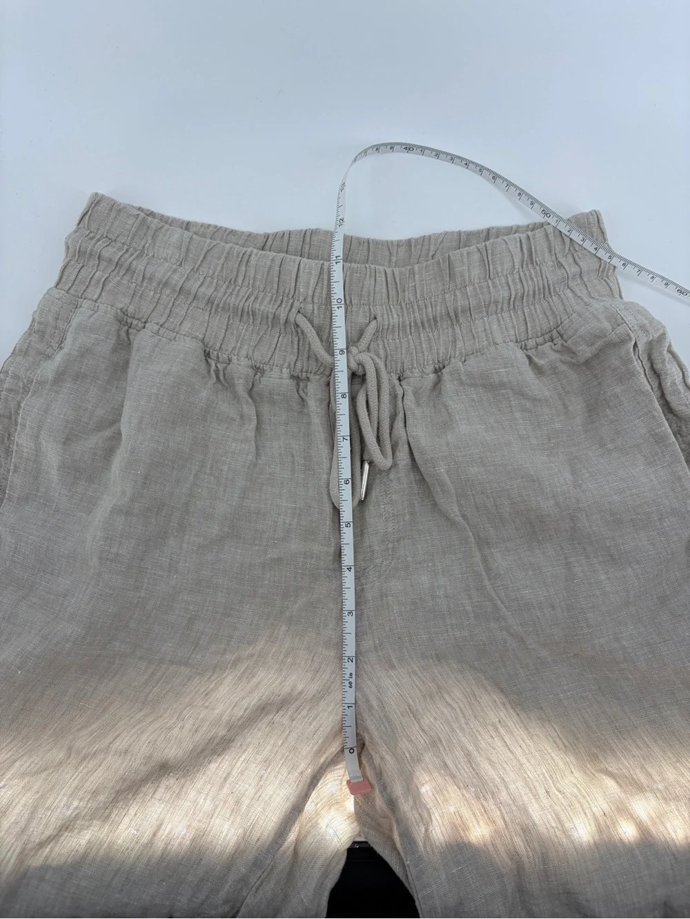 Quince 100% European Linen Wide Leg Pants Flax Small